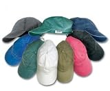 Solid 6 panel Pigment Dyed Cap