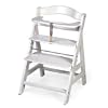 Hauck Alpha Wooden Highchair (White)