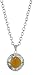 Bronzed by Barse Multi-Stone Pendant Chain Necklace