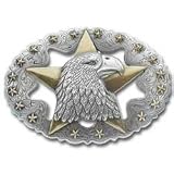 Tandy Leather Eagle Star Trophy Buckle 1758-00
