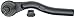 ACDelco Advantage 46A0950A Passenger Side Outer Steering Tie Rod End