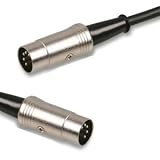 HDinterconnects 5m MIDI 5-Pin DIN plug to 5-Pin DIN plug midi leads High Quality