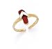 14k Enamel Flip-Flop Toe Ring - JewelryWeb