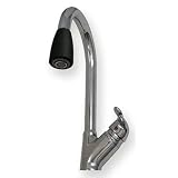 Rainforest Single Hole or Steel/Black head