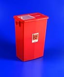 Sharps Cntnr 2Gal Red Rotor Li