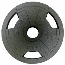 Champion Olympic Grip Plate (25-Pound)