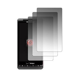 Transparent Clear Screen Protector for Motorola Droid X MB810 with Lint Cleaning Cloth, 3 Packs by