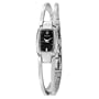 Bulova Women's 96T03 Bangle Bracelet Black Dial Watch