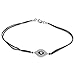 Bling Jewelry Black String Evil Eye Bracelet with title=