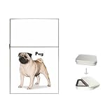Pug Flip Top Lighter
