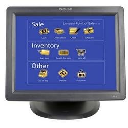 Planar PT1500MX-BK 15-Inch 5-Wire Resistive Touch Screen Analog LCD Monitor with Dual Serial/USB Controller and Tilt (Black)