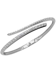 Diamond Bangle in 14kt White Gold