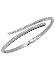 Diamond Bangle in 18kt White Gold Carat Total Weight 1.63