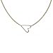 JANE HOLLINGER- Teenie Heart Necklace in 14k Gold