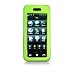 Samsung Instinct Sph-m800 Green Neon Rubber Coating Hard Plastic Snap-on Protective Rubberized Faceplate Carrying Case Cover with Removable Belt Clip