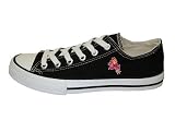 Game Day Soles Lo Top Black Arizona State University Mascot Canvas