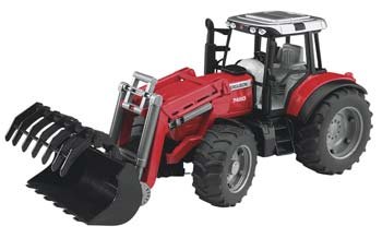 Massey Ferguson 7480 with frontloader