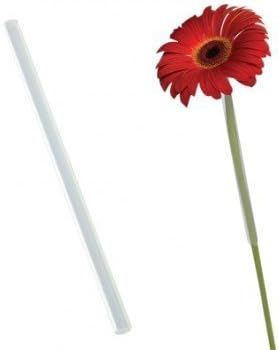 Gerbera Daisy Floral Arranging Straws Tubes 3/8” x 8” PlusFlower Crafting Tools eBook Bundle