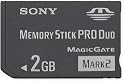 Sony 2 GB Memory Stick PRO Duo Flash Memory Card MSMT2G