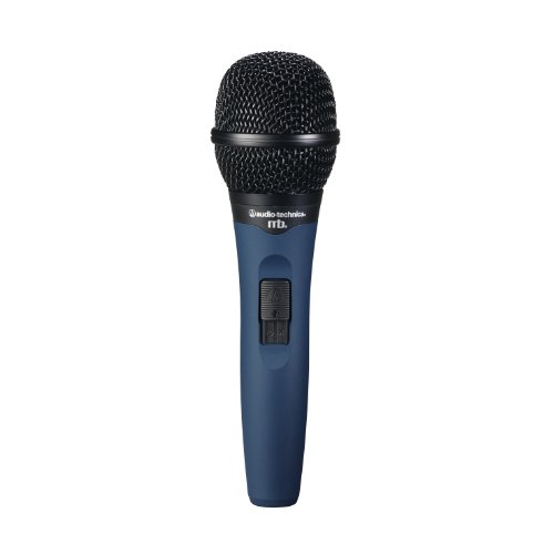 Audio-Technica MB3k Microphone dynamique voix avec réponse étendue Bleu/Noir Audio-Technica MB3k Microphone dynamique voix avec réponse étendue Bleu/Noir