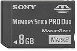 Sony 8 GB Memory Stick PRO Duo Flash Memory Card MSMT8G