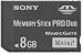 Sony 8 GB Memory Stick PRO Duo Flash Memory Card MSMT8G
