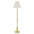 Polished Brass Club Floor Lamp