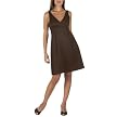 Mossimo&reg; Black: Crossover V-Neck Empire Dress - Spanish Brown