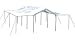 ShelterLogic 10x20 1-3/8 8-Leg Canopy with Extension Kit (White)
