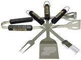 NCAA Purdue Boilermakers 4 Pc. BBQ Set
