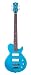 Luna Pandora Single Cutaway Bass, Teal