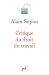 Critique du