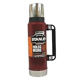 NEW STANLEY ULTRA VACUUM BOTTLE 1.4 QT RED EXCELLENT PERFORMANCE Stainless Steel Vacuum Bottle