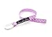 Alexabella Pacifier Clip -Purple Dot