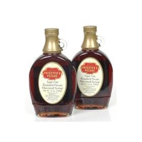 Sugar Free Roasted Pecan Syrup, 2-12oz. Bottles