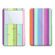 Spring Stripes Design Skin Decal Sticker for Apple iPod video 30GB/ 60GB/ 80GB Player