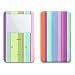 Spring Stripes Design Skin Decal Sticker for Apple iPod video 30GB/ 60GB/ 80GB Player