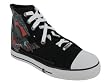 Harley-Davidson Men's HARLEY DAVIDSON SHOES RUNE CANVAS HI 8 (BLACK)