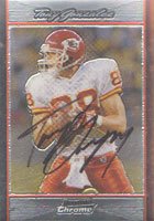 Tony Gonzalez, Kansas City Chiefs, 2007 Bowman Chrome Autographed Card