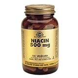 Solgar Niacin 500 mg Vegetable Capsules (Vitamin B3) - 100