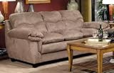 Bryant Microfiber Saddle Sofa