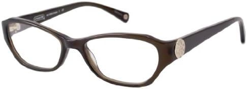 Coach Rx Eyeglasses - Violet Brown / Frame only with demo lenses.-HC60095030FR