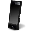 Brand New XYLO ACCESSORIES Black Hybrid Armor Hard Shell / Skin / Case for the LG BL40 New Chocolate Mobile Phone.