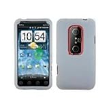 Fosmon Premium Quality Soft Silicone Case Cover for HTC EVO 3D (Clear)
