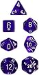 Chessex Dice: Polyhedral 7-Die Translucent Dice Set - Blue