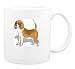 Mug with hound, dog, pet, animal