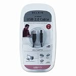 Belkin F3U133-10 Hi-Speed USB 2.0 Cable (10 Feet) 