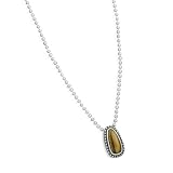 Tiger's Eye Cabochon Pendant
