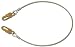 Non-Shock Absorbing Vinyl Coated Wire Rope Lanyard