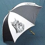 Schnauzer Umbrella by Porcelain by Rosalinde (60' Arc)